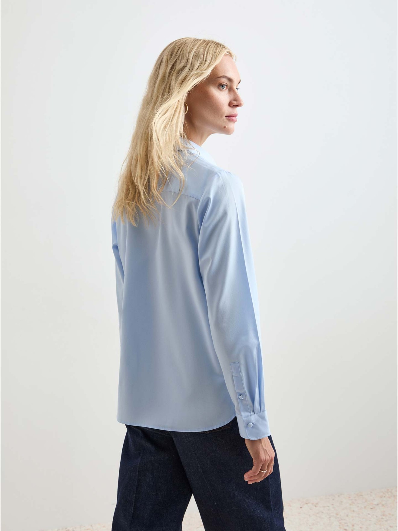 Camisa Clssica de Algodo