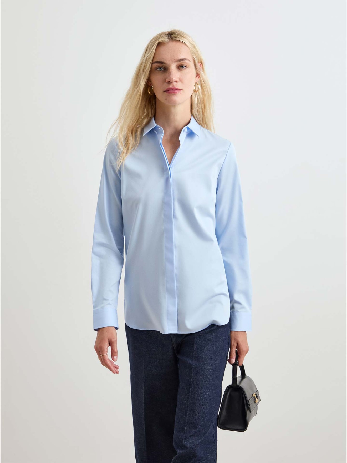 Camisa Clssica de Algodo