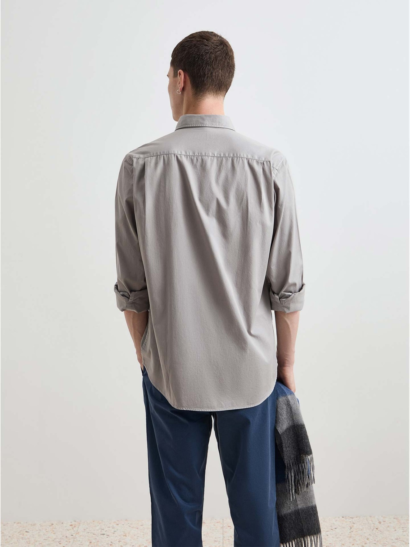 Camisa de Algodo Regular Fit