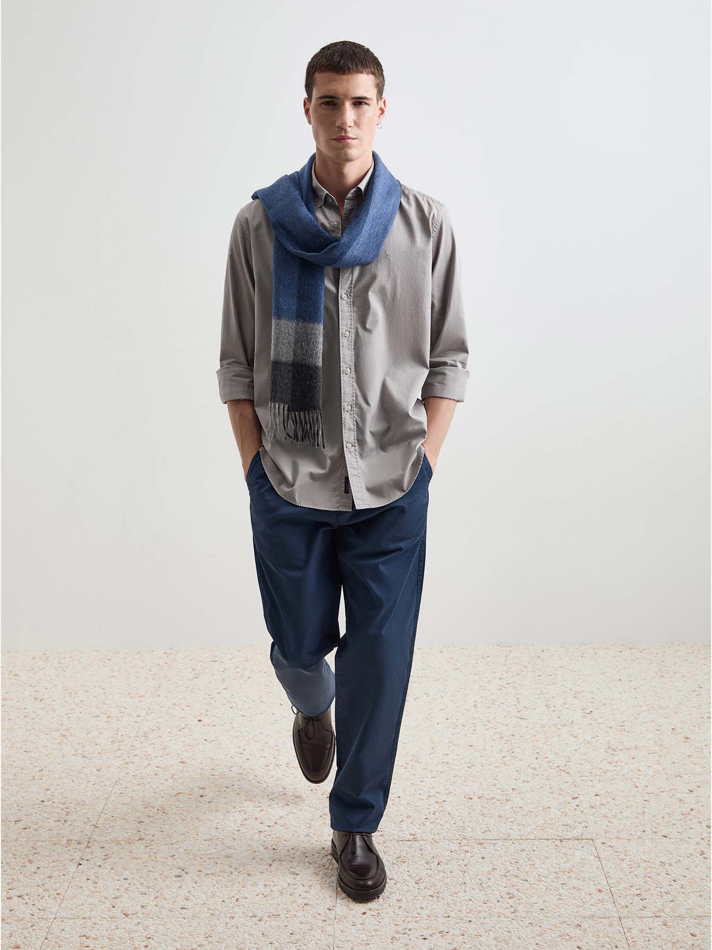 Camisa de Algodão Regular Fit