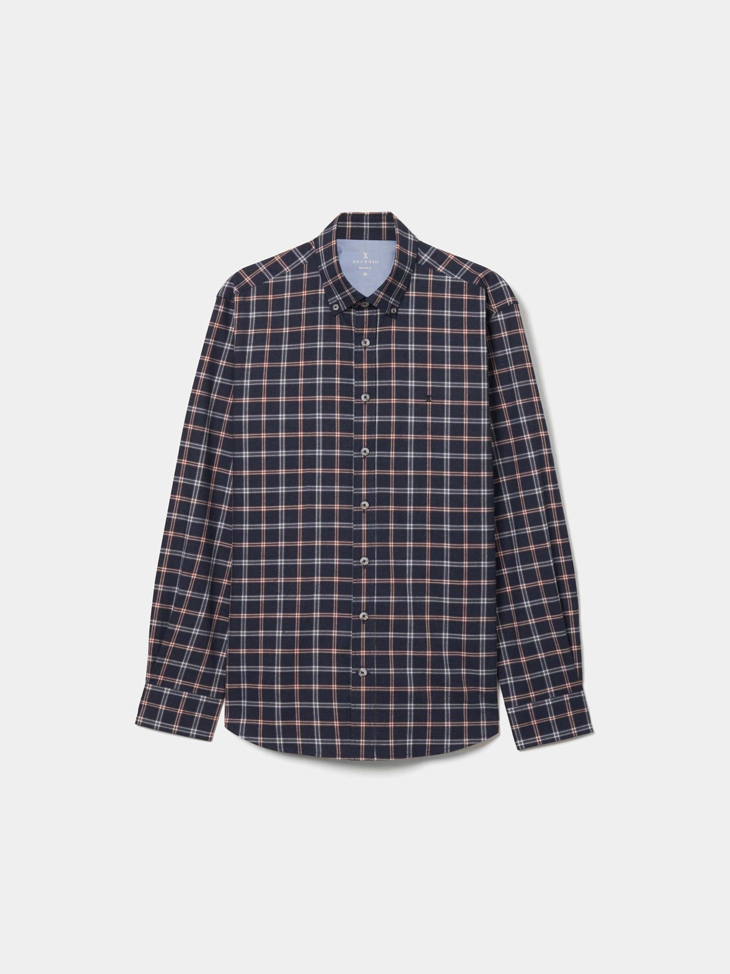 Camisa ao Xadrez Regular Fit