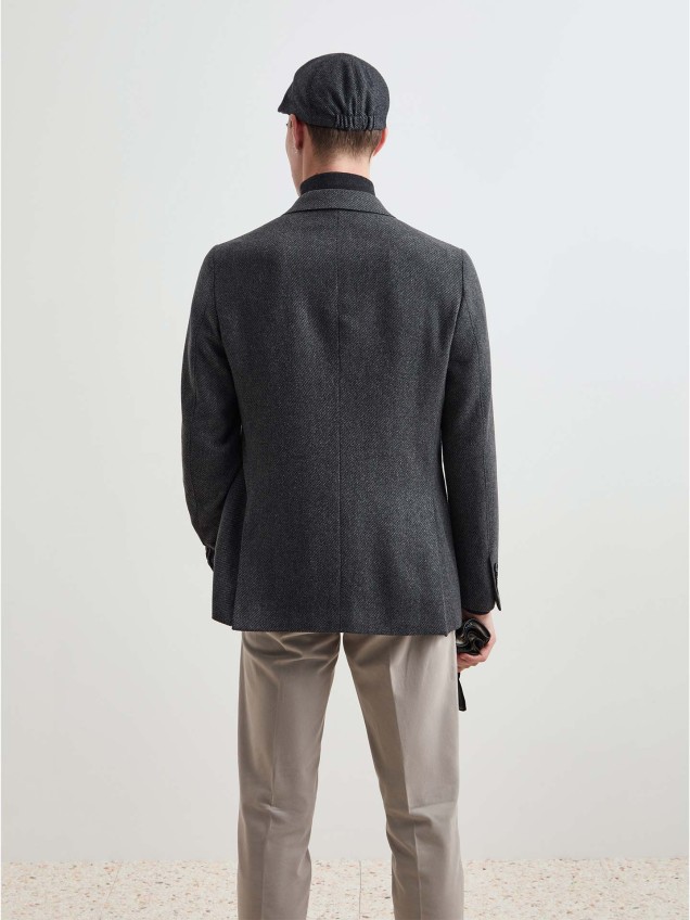 Blazer Clássico com Padrão