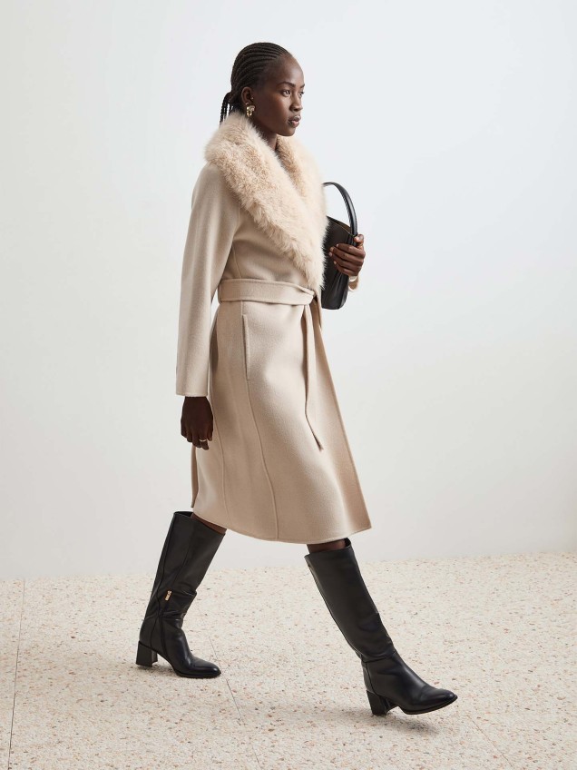 Casaco Comprido em Lã