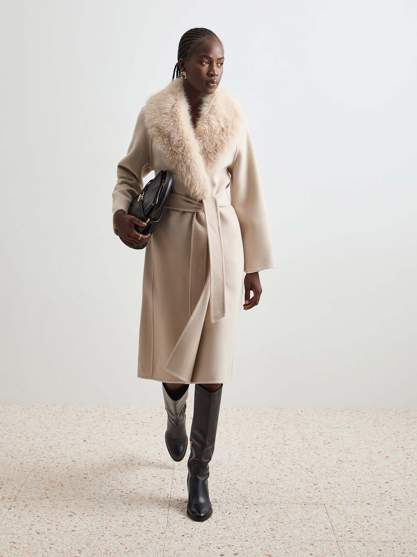 Casaco Comprido em Lã