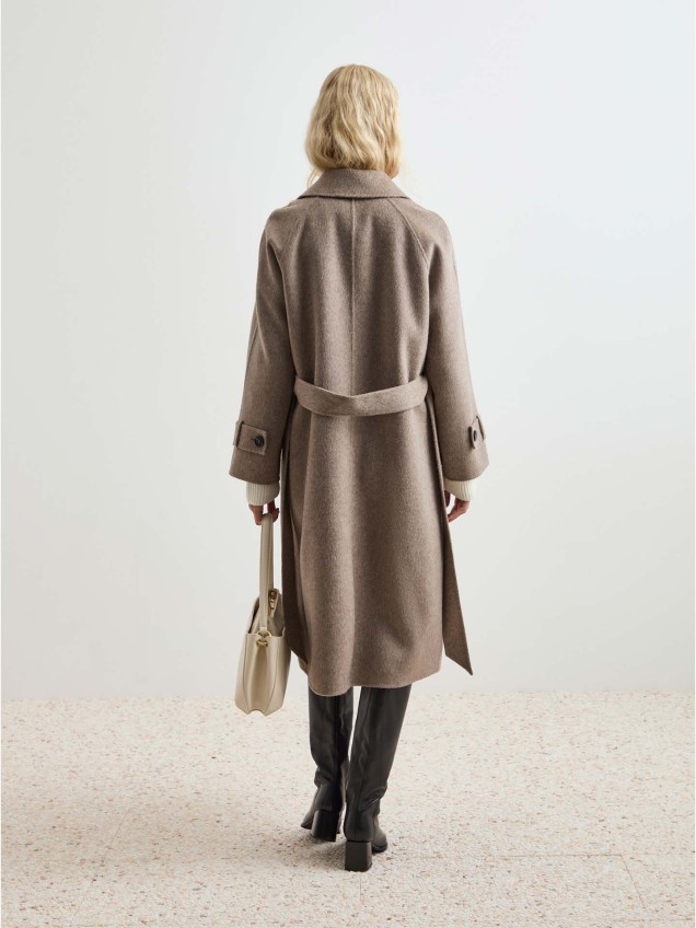 Sobretudo Comprido com Cinto