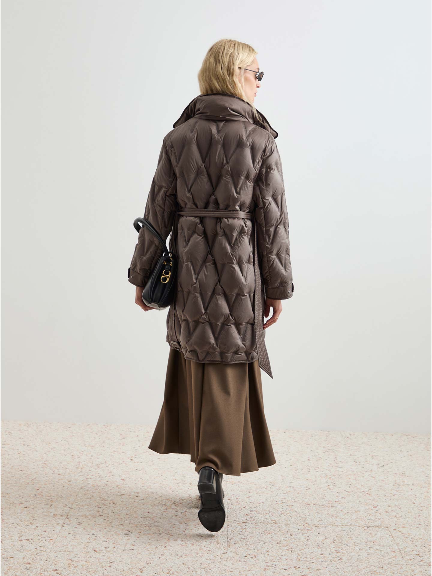 Blusão Acolchoado com Cinto