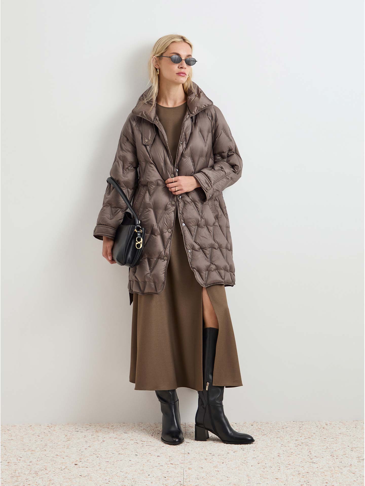 Blusão Acolchoado com Cinto