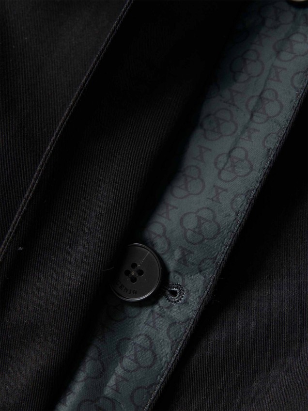 Gabardina Comprida com Cinto