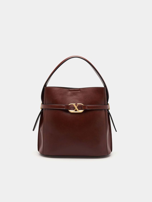 Bucket Bag com Ala de Mo