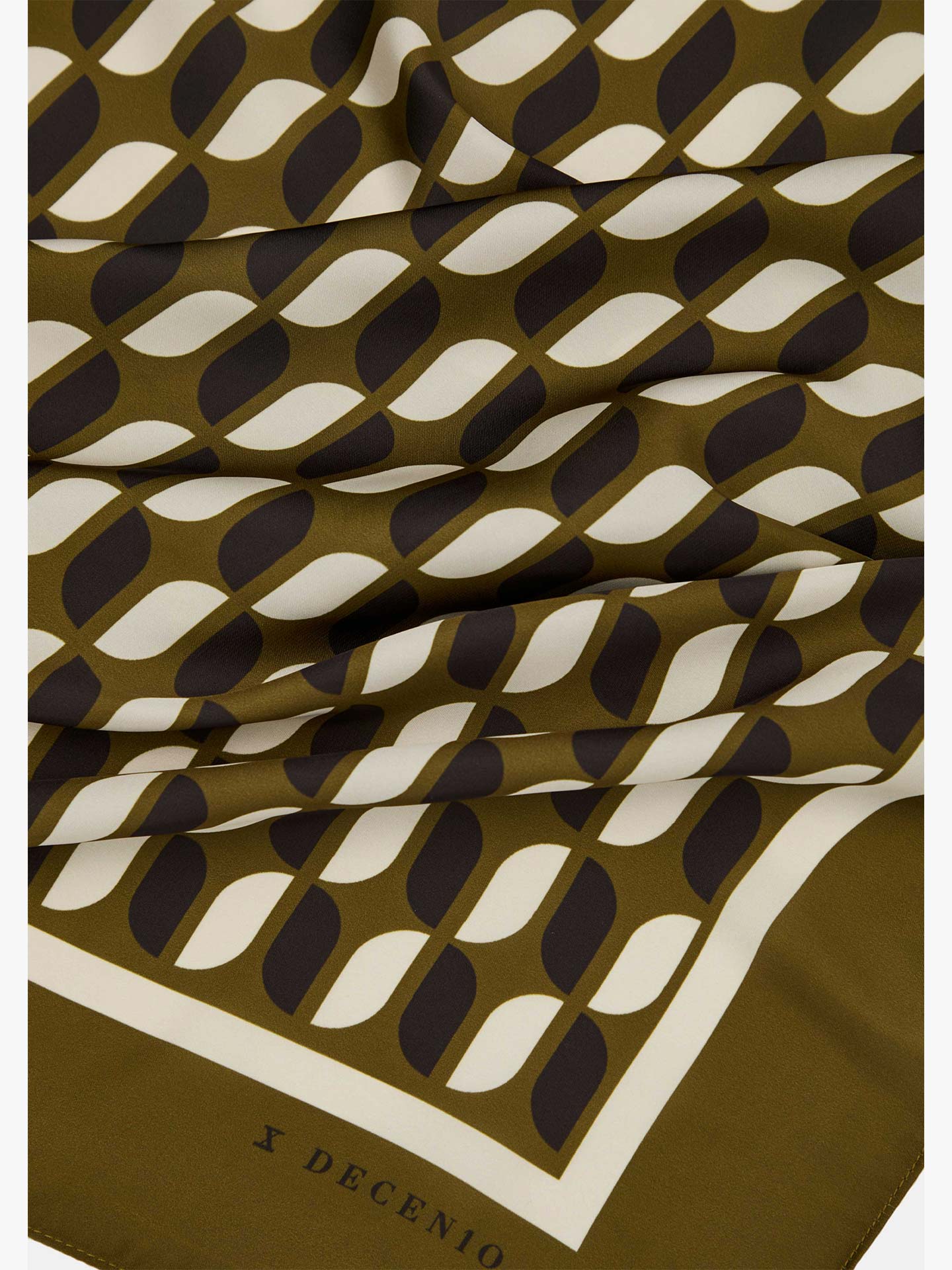 Lenço Quadrado de Seda