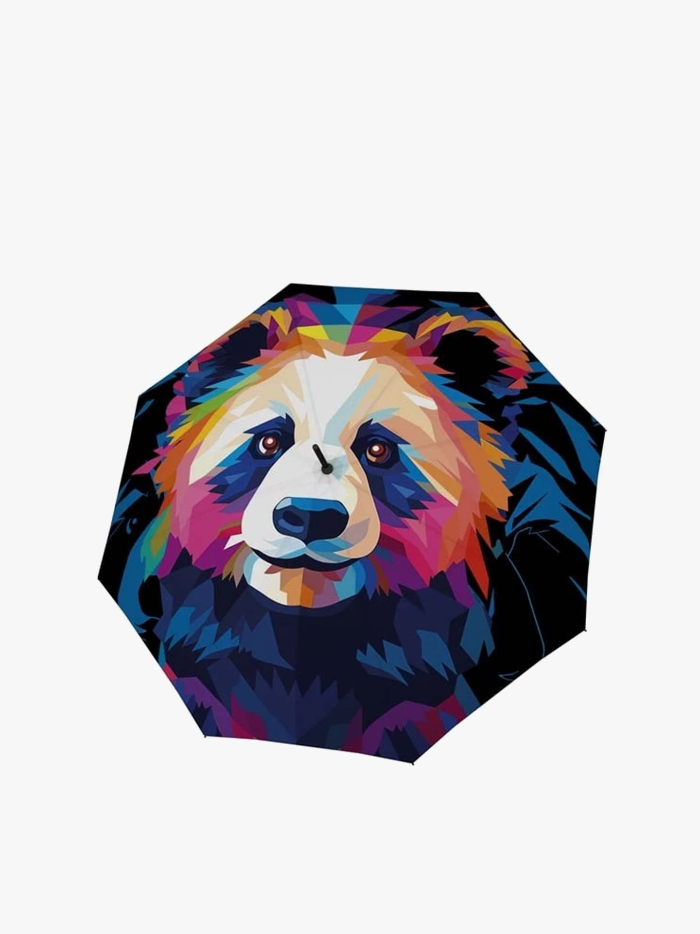 Guarda-Chuva Automático com Estampado de Panda