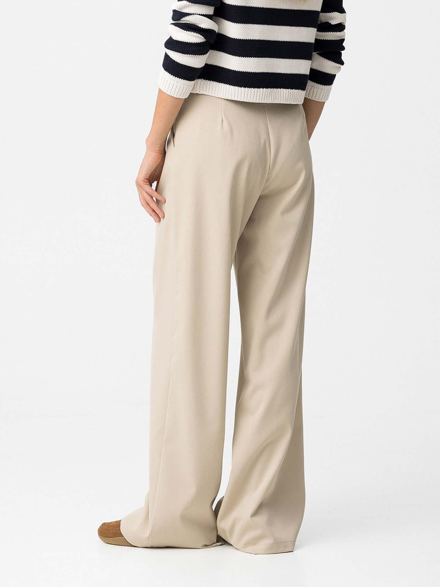 Calças Wide Leg Xadrez