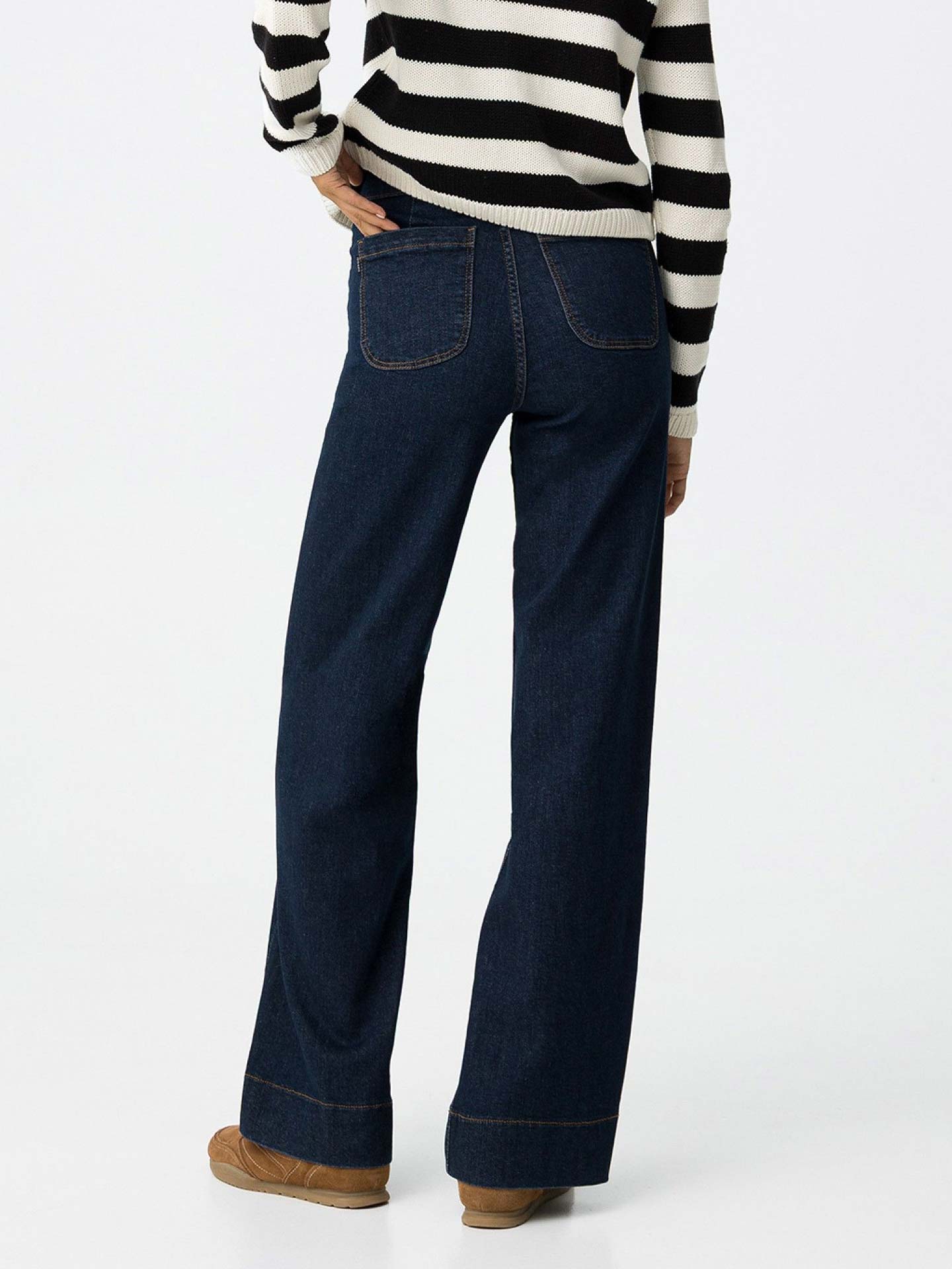 Calças de Ganga Olivia Comfort Fit