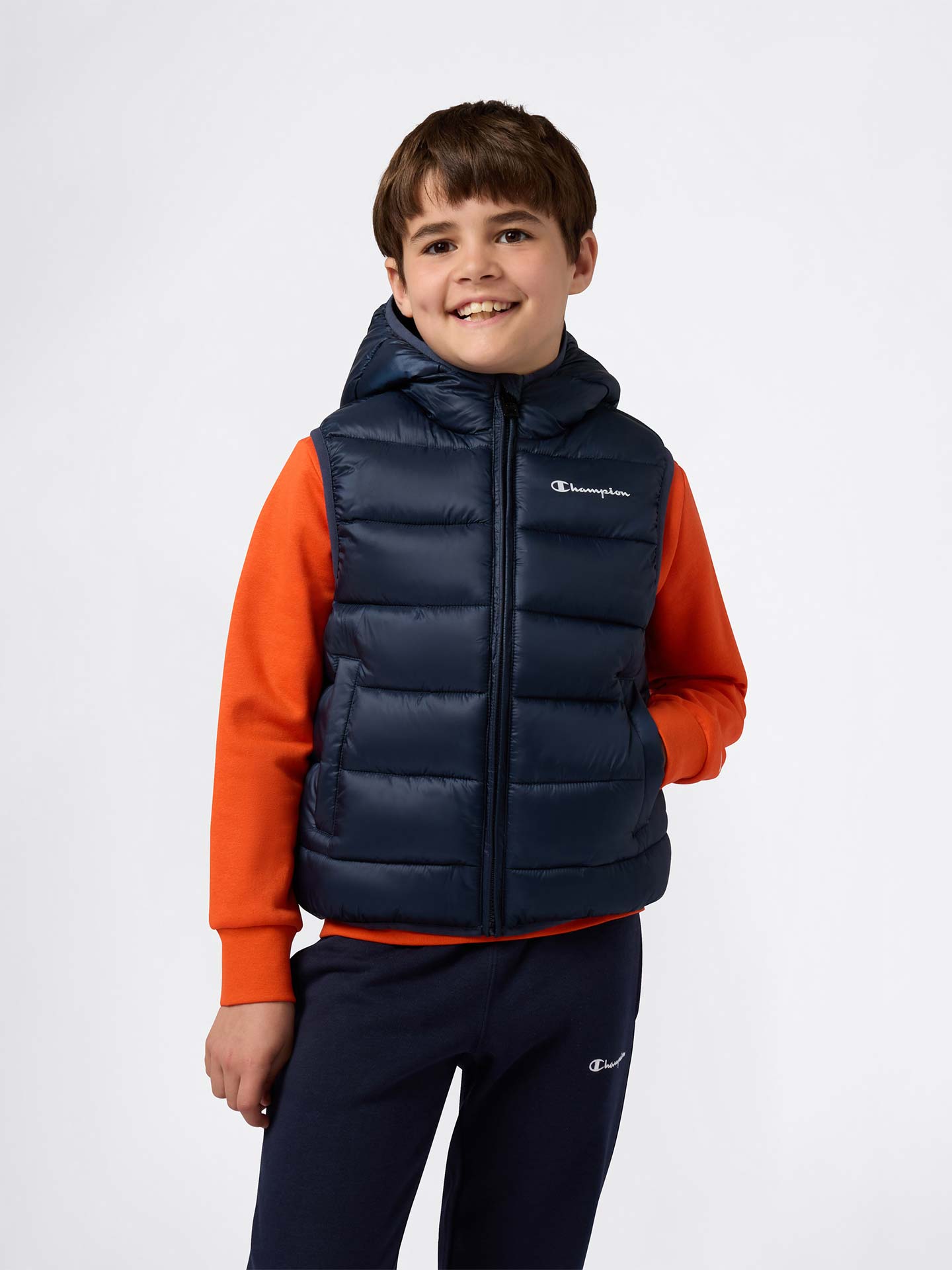 Colete Acolchoado com Capuz