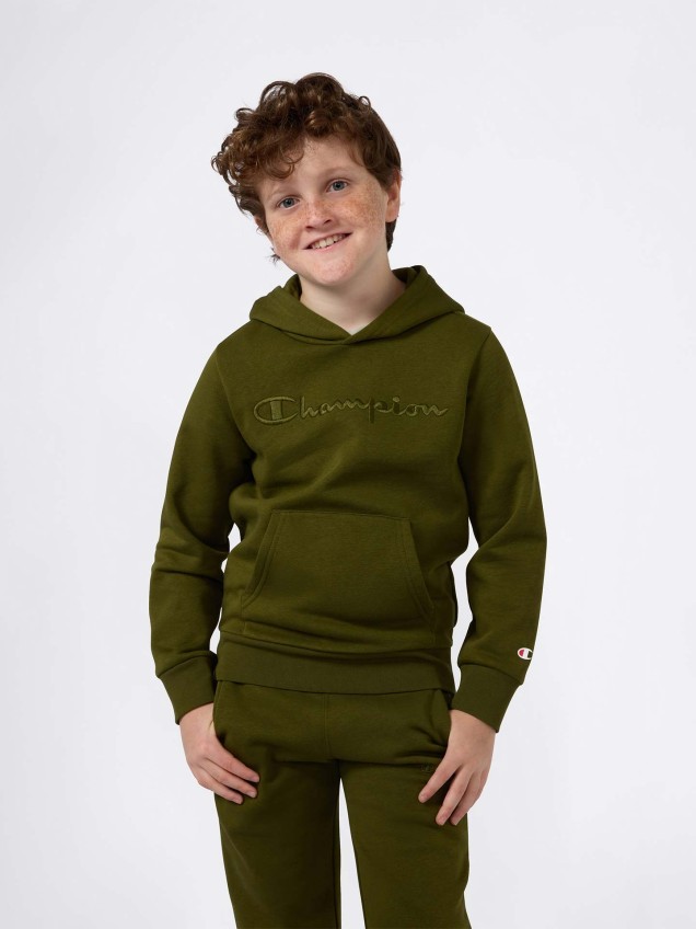 Sweatshirt com Logotipo Bordado
