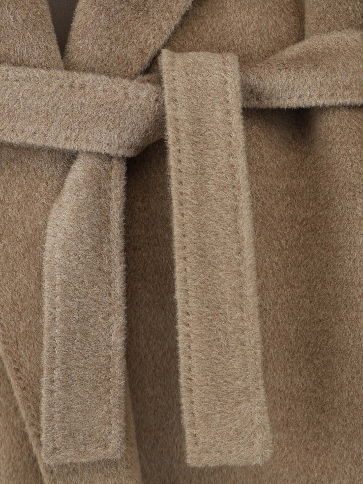 Sobretudo Comprido em Alpaca Suri