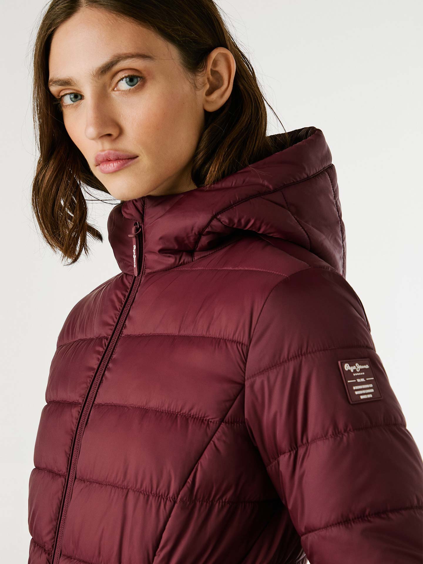 Blusão Acolchoado com Capuz Sally