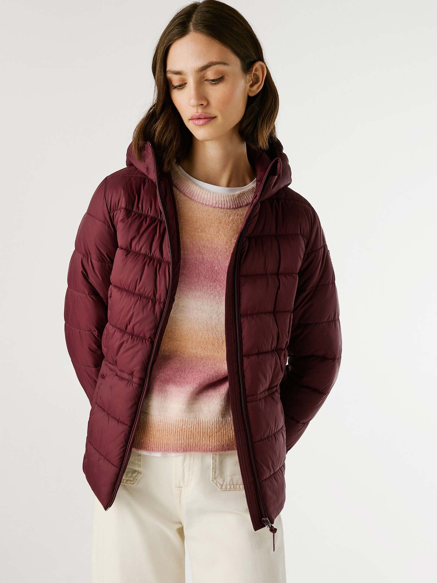 Blusão Acolchoado com Capuz Sally