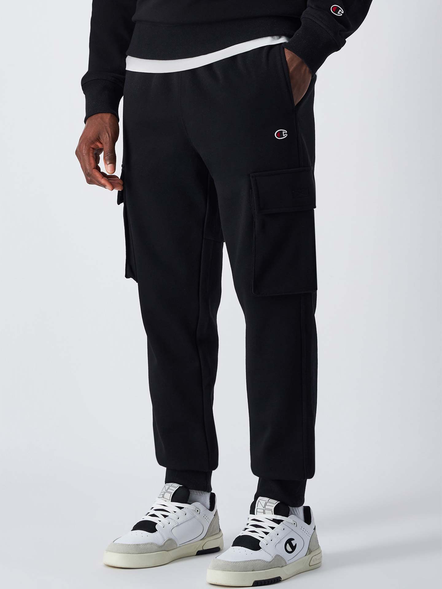 Calças Fato Treino Cargo Fleece