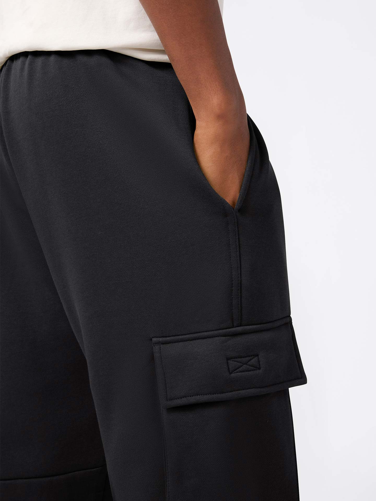 Calças Fato Treino Cargo Fleece