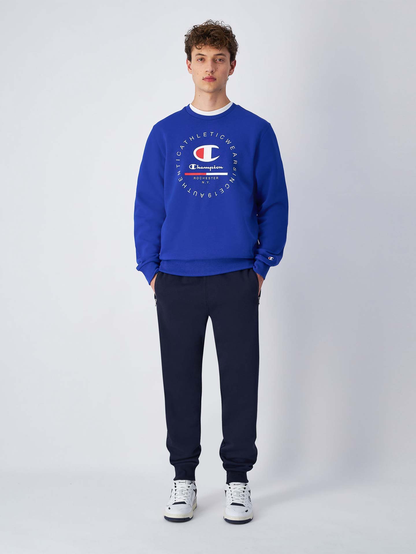 Calças Fato de Treino Slim Fit Fleece