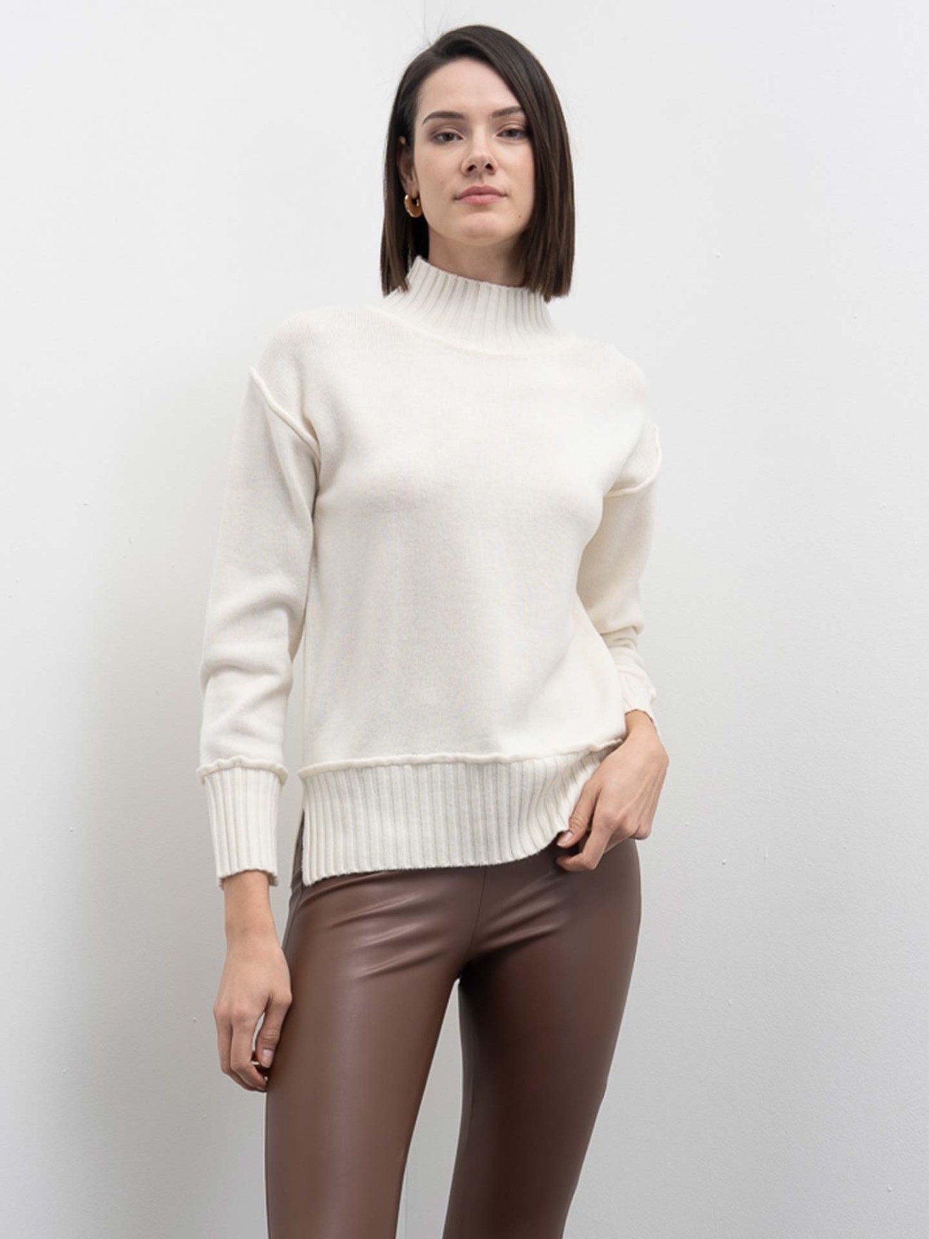 Camisola de Gola Alta