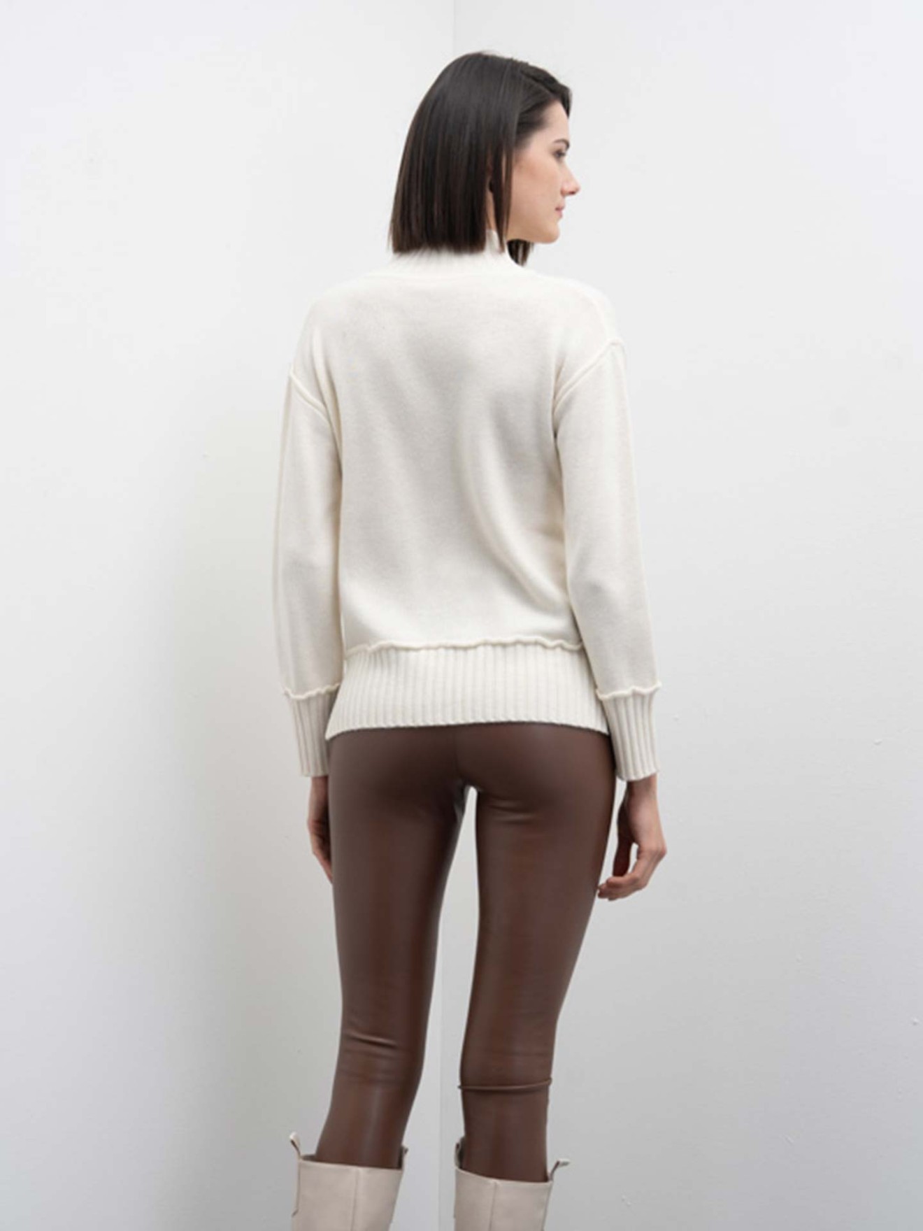 Camisola de Gola Alta