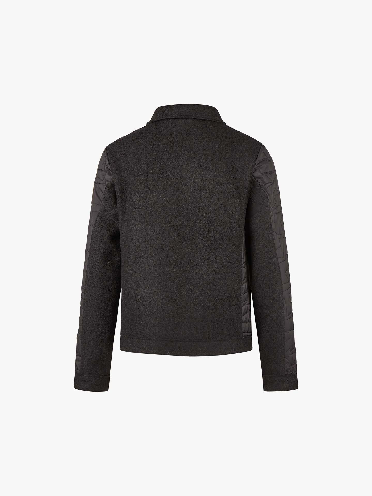 Casaco Acolchoado com Padrão Geométrico