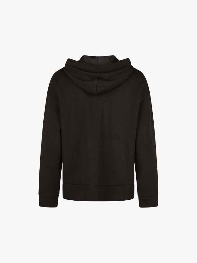 Casaco Com Capuz e Detalhe de Aplicações