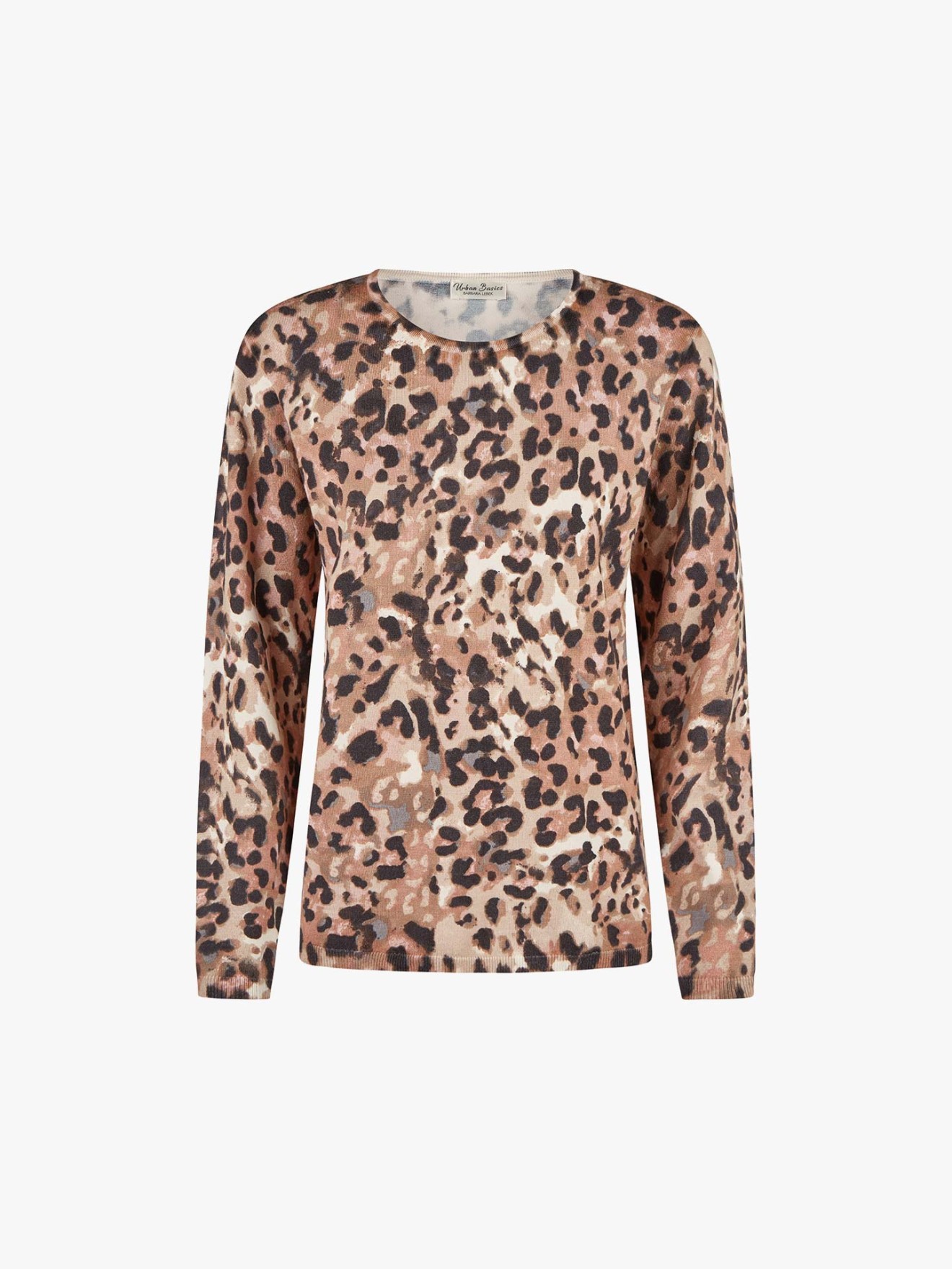 Camisola de Malha com Padro Leopardo