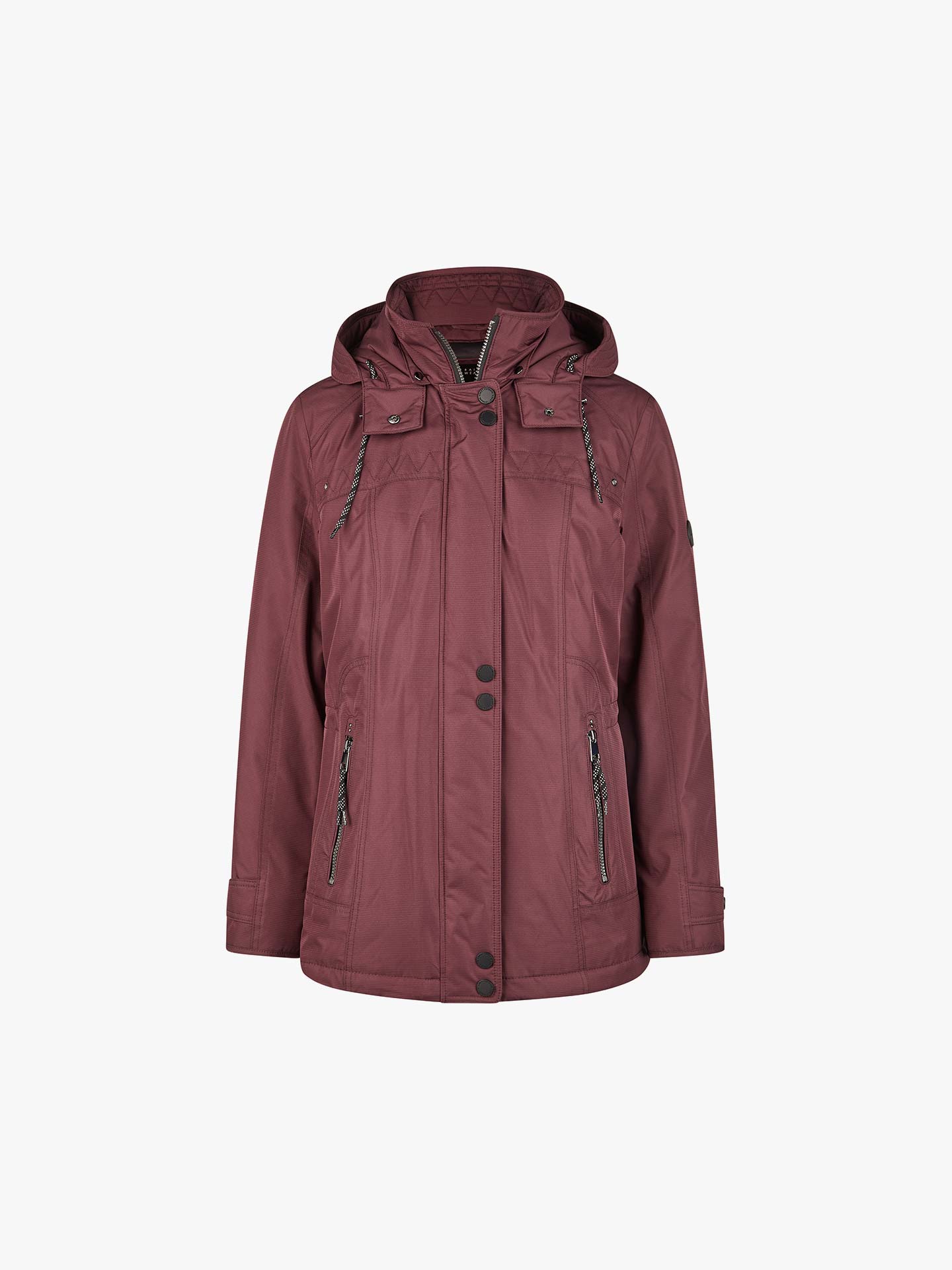 Parka Comprida com Capuz