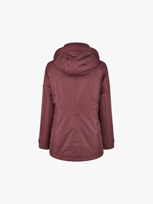 Parka Comprida com Capuz