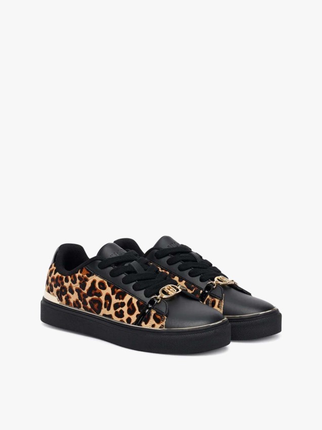 Sapatilhas com Padrão Leopardo