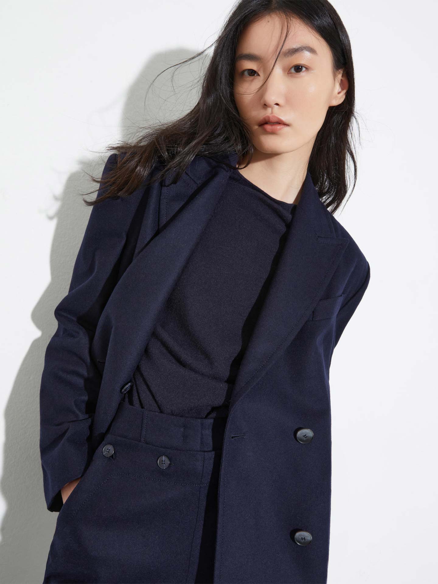 Casaco Duplo Cruzado Quinoa