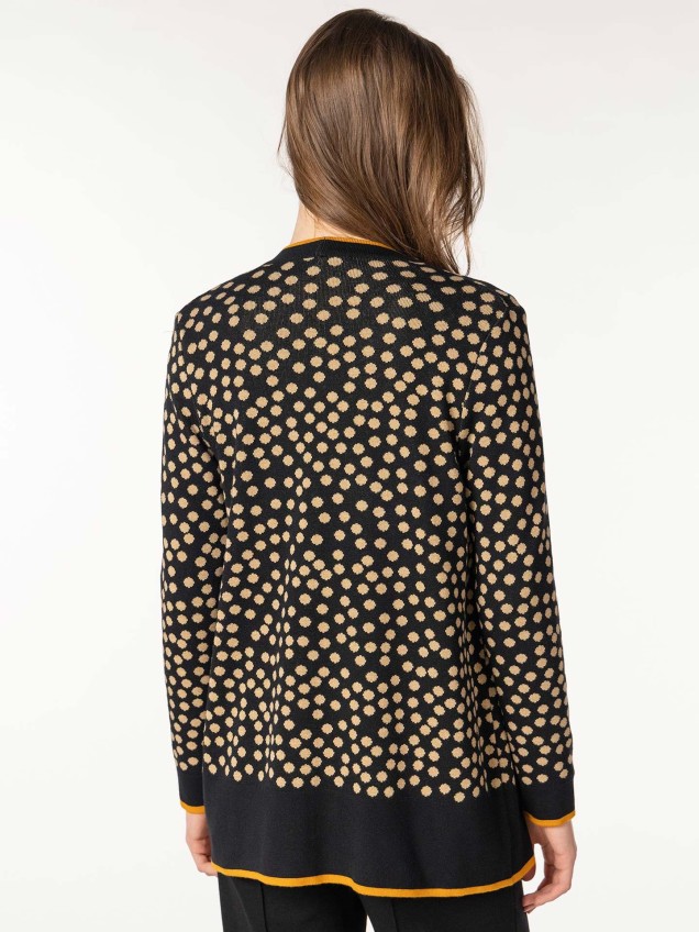 Casaco de Malha com Padrão