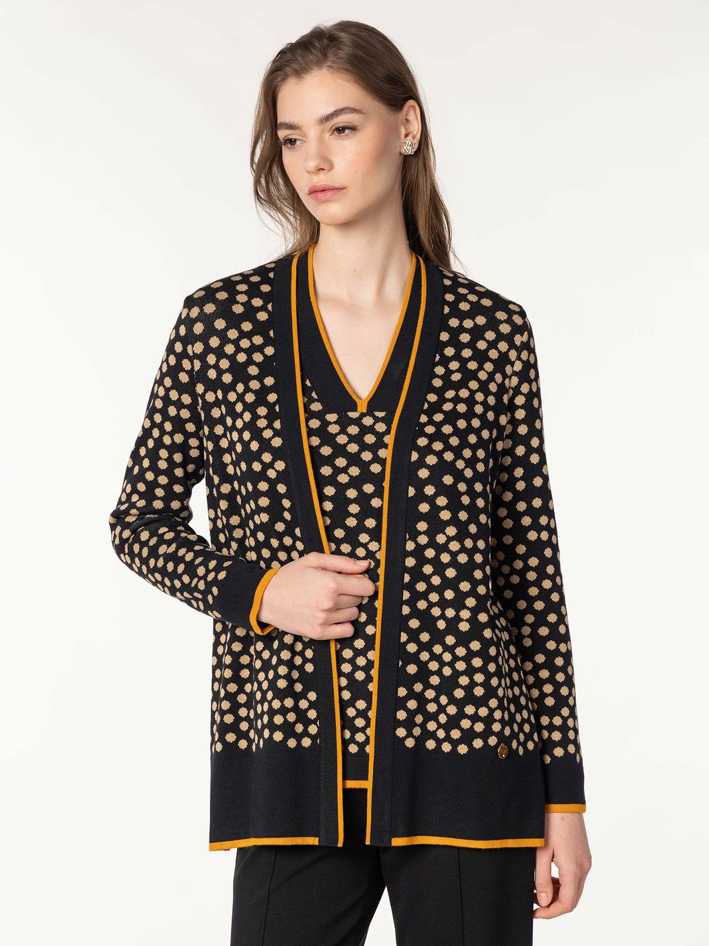 Casaco de Malha com Padrão