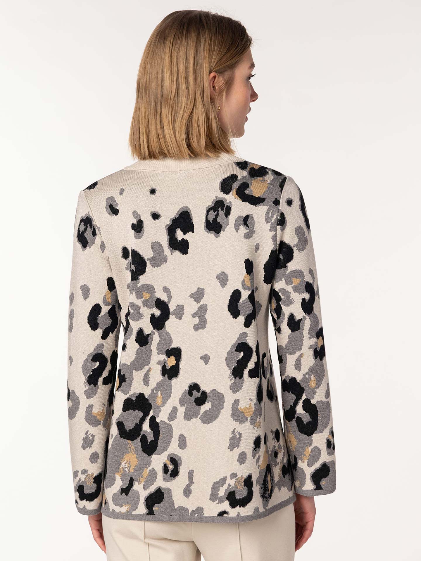 Camisola de Malha com Padrão