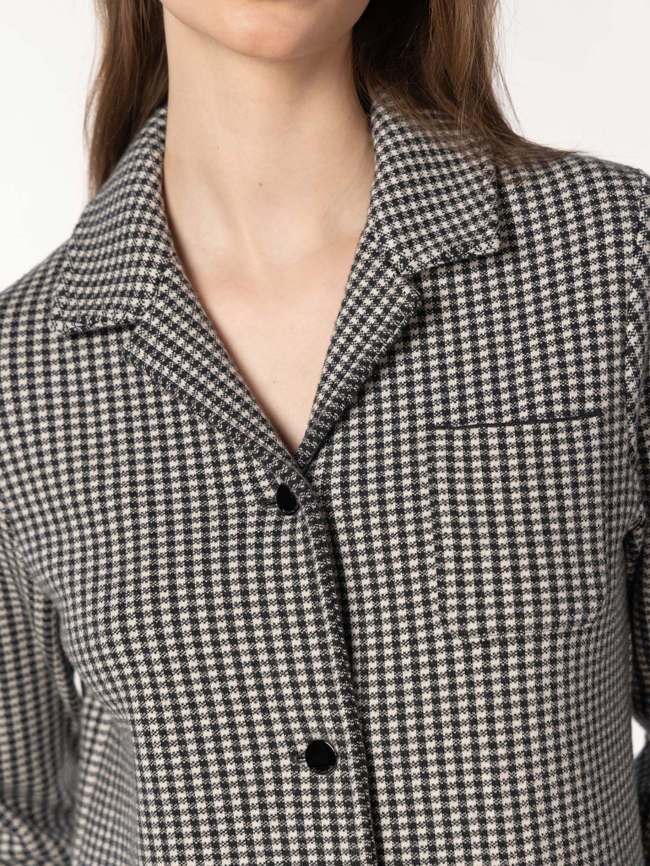 Casaco com Padro Vichy