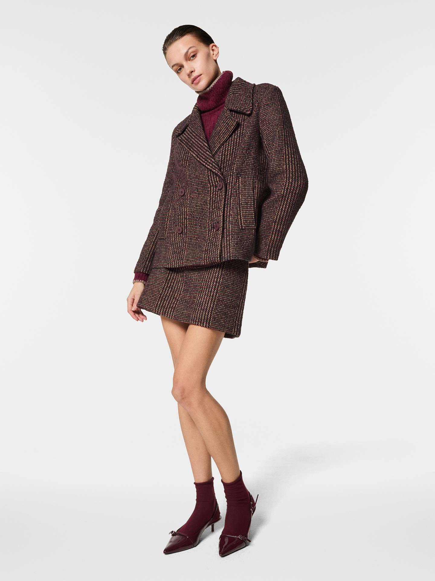 Casaco de Lã Trespassado Vanni