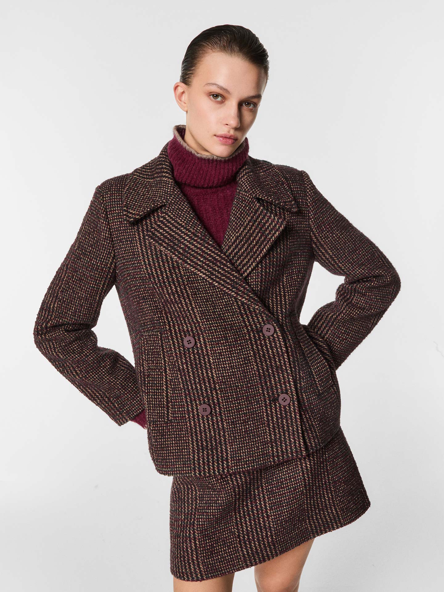 Casaco de Lã Trespassado Vanni