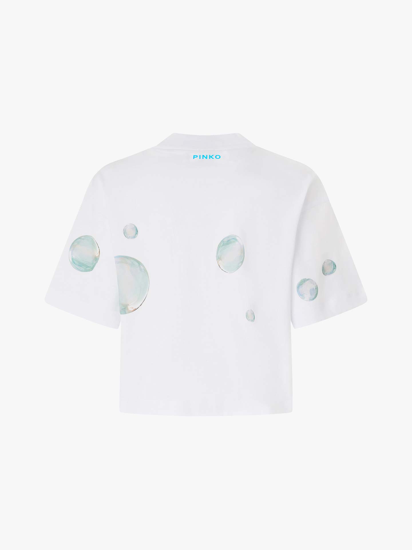 T-shirt Cropped com Estampado