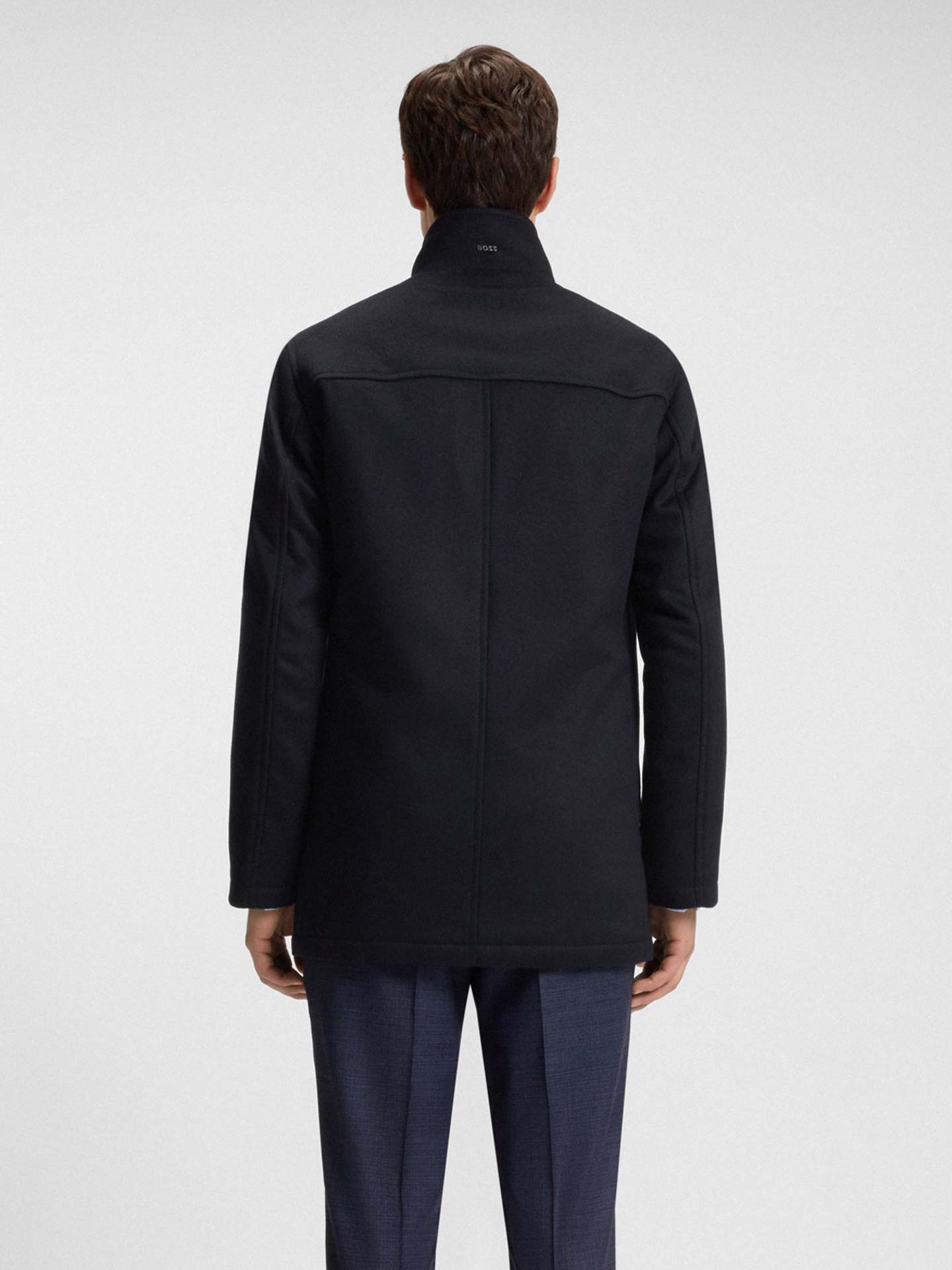 Sobretudo Curto em Lã