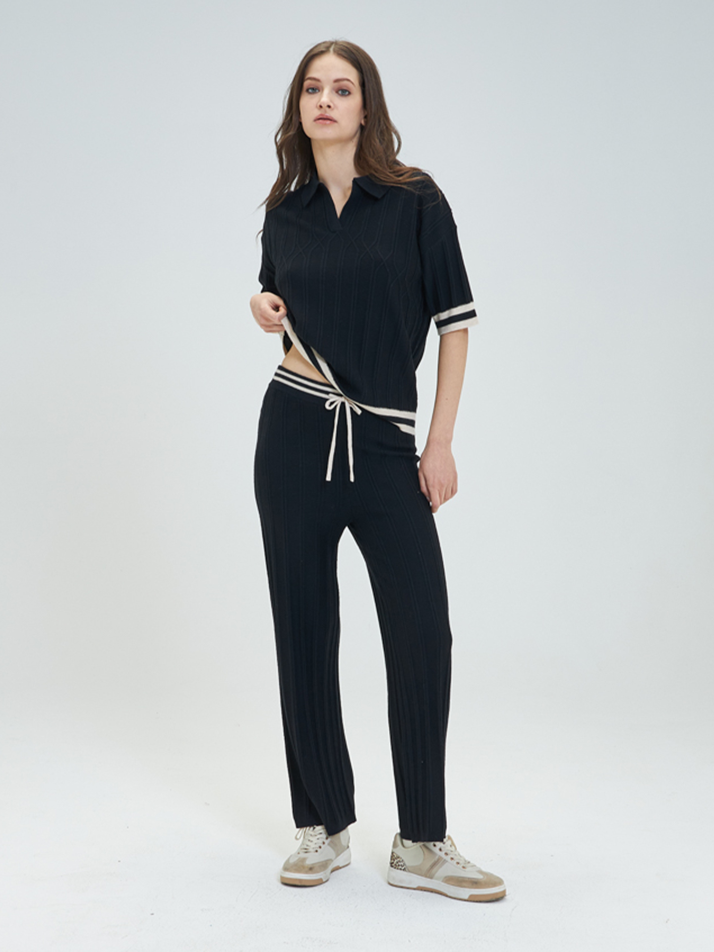 Conjunto de Malha Canelada