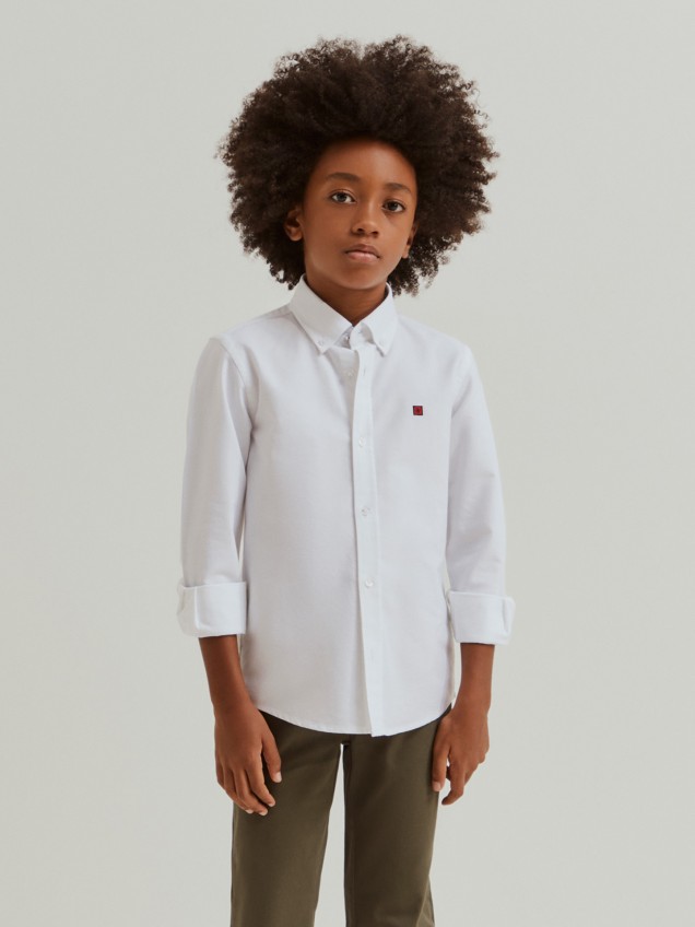 Camisa Oxford