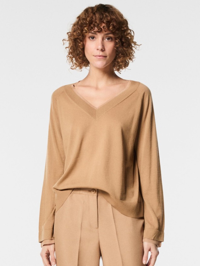 Camisola de Malha em L Merino