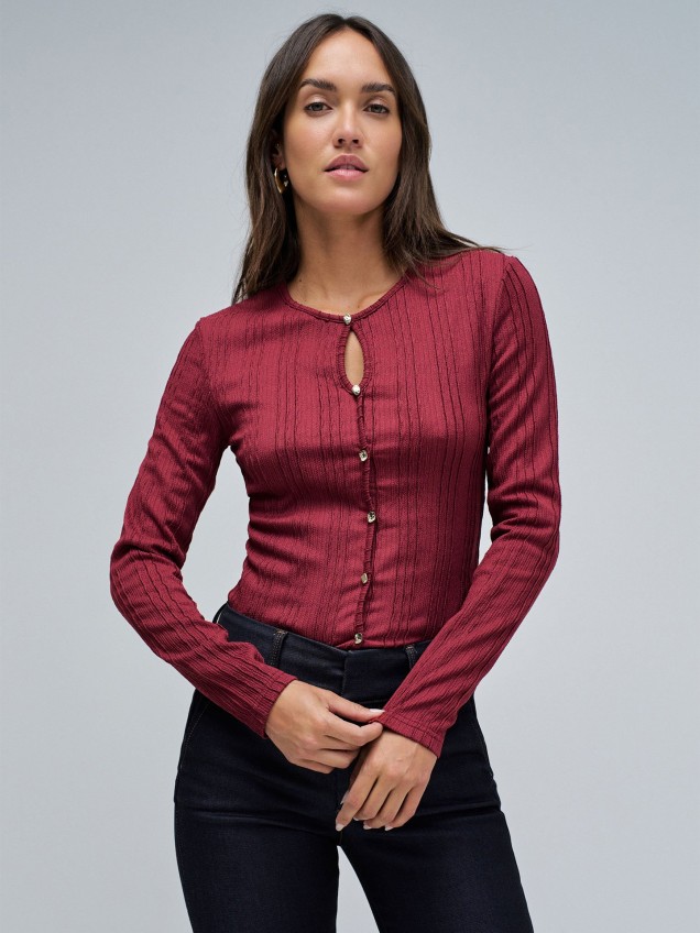 Camisola Texturizada Slim Fit