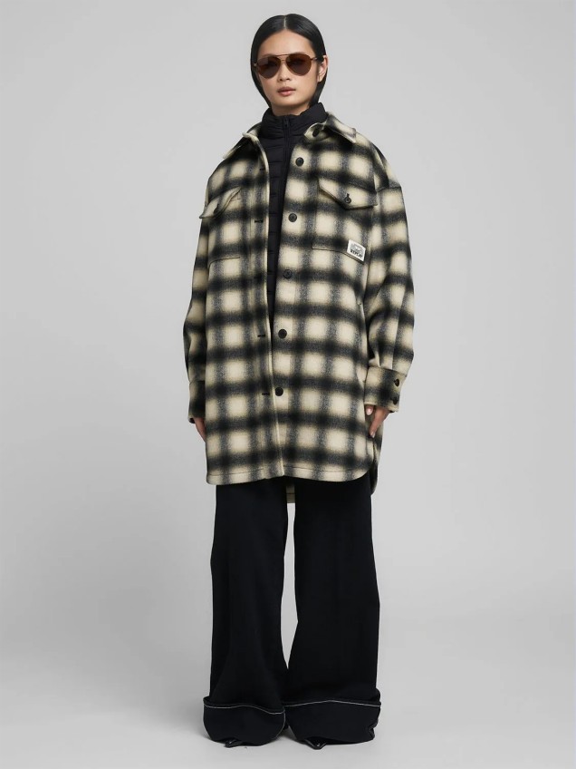 Casaco Xadrez Relaxed Fit