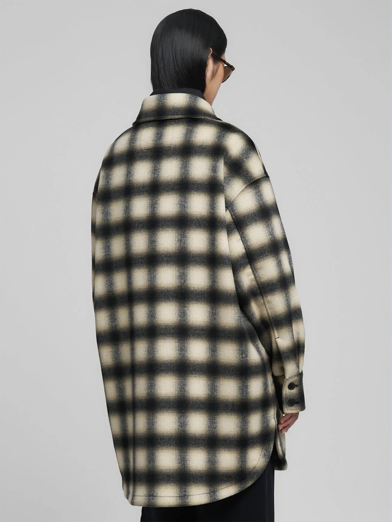 Casaco Xadrez Relaxed Fit