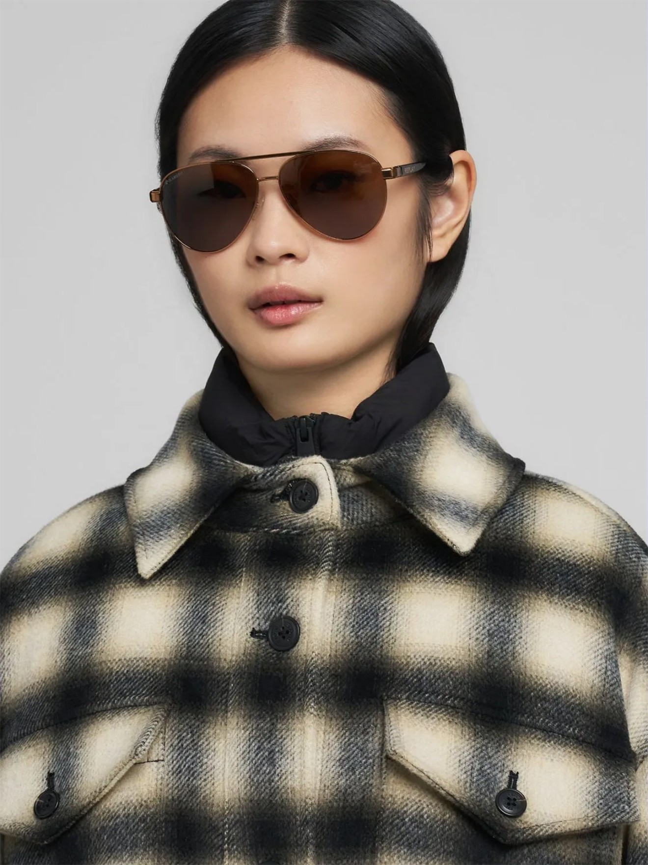 Casaco Xadrez Relaxed Fit