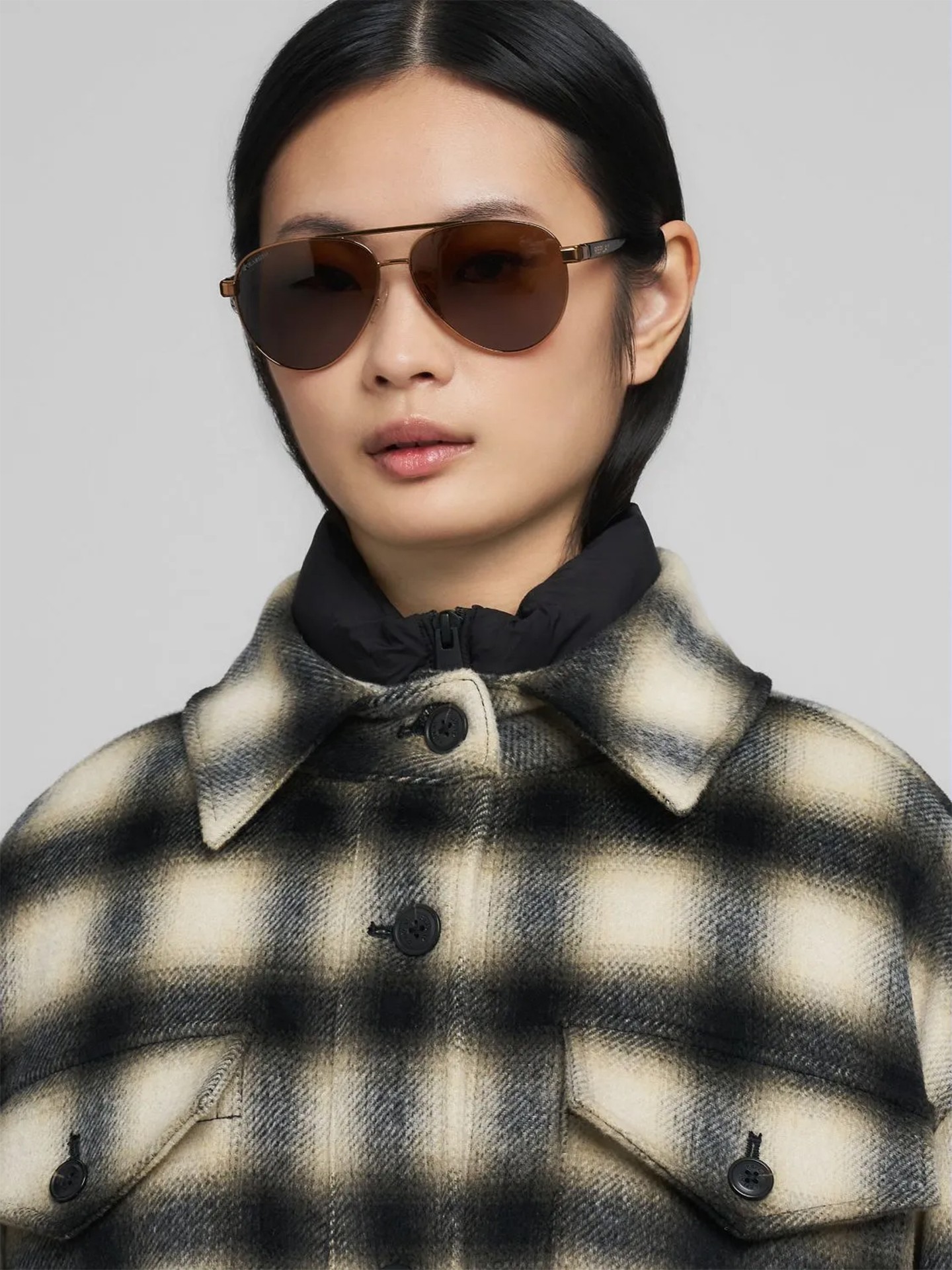 Casaco Xadrez Relaxed Fit